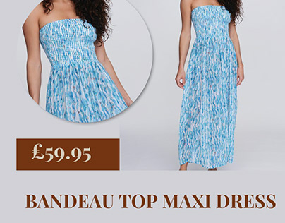 Purchase Stylish Bandeau Beach Dresses Online Now !