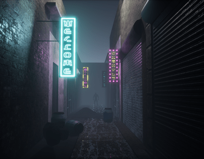 neon street sim
