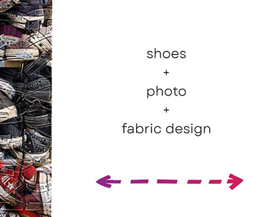 Make photo shoes for Seamless patterns