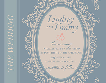 Literary Wedding Theme, Lindsey & Timmy