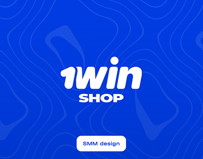 1Win Shop SMM design