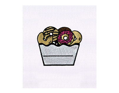 Foods Embroidery Design