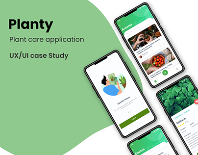 Planty- UX/UI case Study
