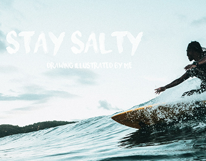 Ilustração - Stay Salty