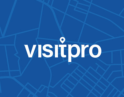 Visitpro Logo & Apps UI/UX