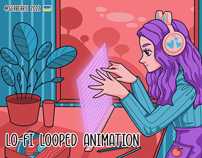 LO-FI looped animation