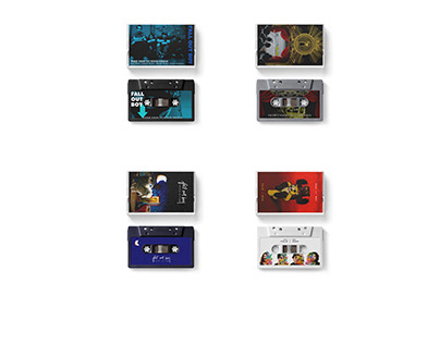 Project thumbnail - (Old) Fall Out Boy cassette designs