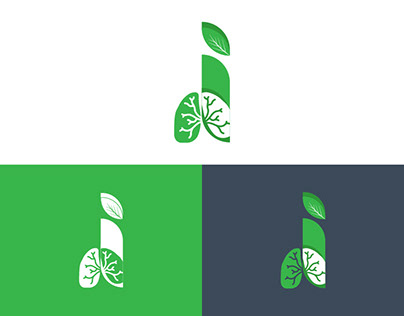 Lungs Care Logo Design Template