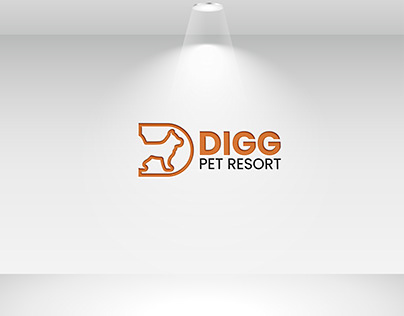 Digg Pet Resort Logo - Logo Designer