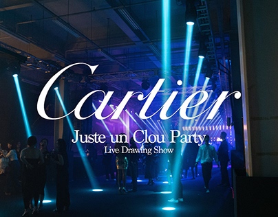 Cartier Just un Clou Party -Live Drawing Show-