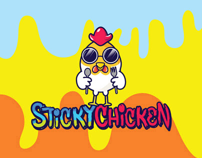 Sticky Chicken Branding
