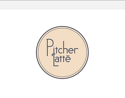 Logo Design Pitcher Latté