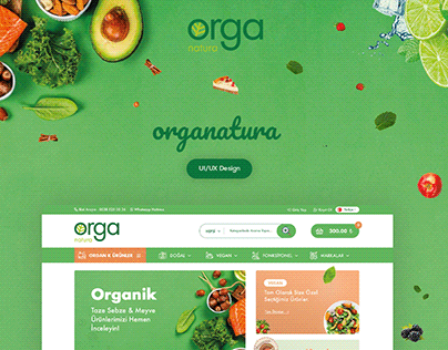 ORGANATURA UI/UX Design