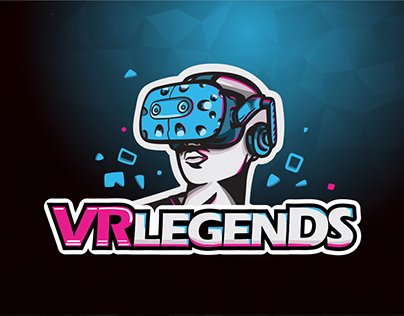 VR Legends Logo Design