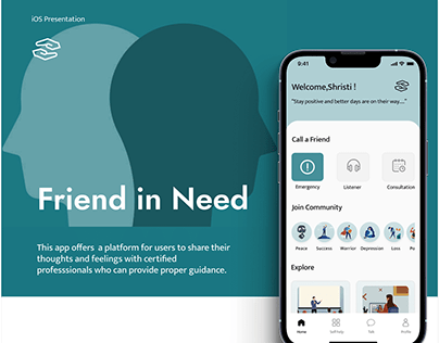 iOS Presentation - Friend in Need app