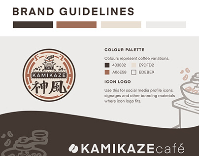 Branding: Kamikaze Cafe