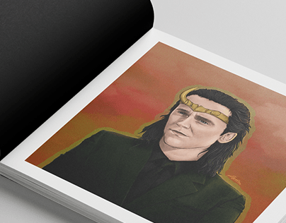 Loki and The Winter Soldier - Marvel Portraits
