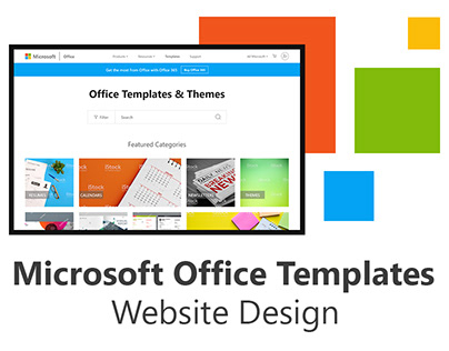 Microsoft Office Template Website Design