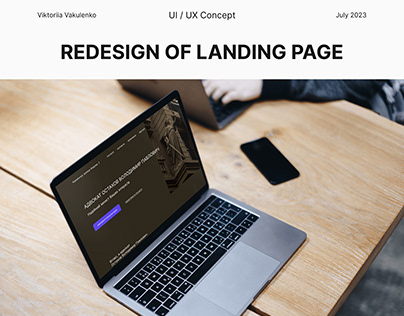 lawyer|redesign of landing page