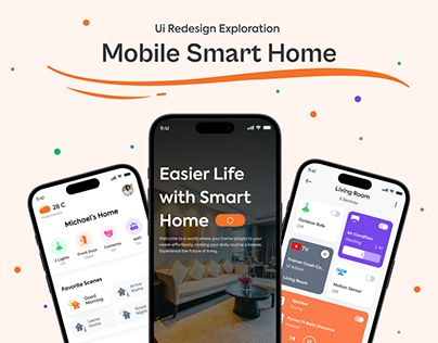 Mobile Smart Home Redesign