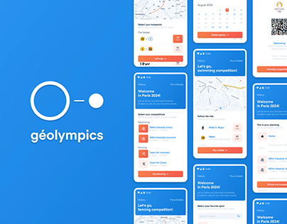 App creating a schedule to visit the Olympic games