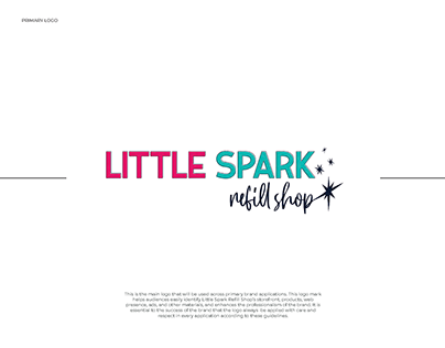 Little Spark Refill Shop Zero-Waste Brand Design