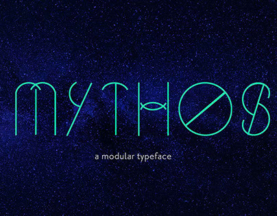 Mythos: An Experimental Modular Typeface