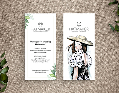 Hatmaker Millinery Branding