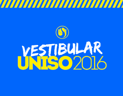 Vestibular UNISO 2016