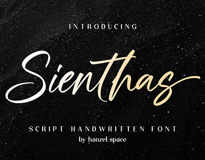 Sienthas Script Handwritten Font