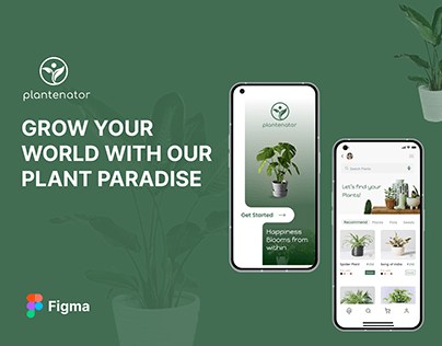 Plantenator E-Commerce App UI