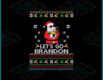 Merry Christmas Let’s Go Branson Brandon Ugly Sweater