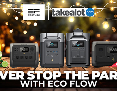Eco Flow & Takealot Invertor deals Product Design