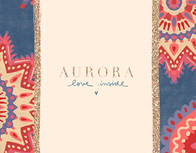 AURORA BIRTHDAY CARD- Personal Project