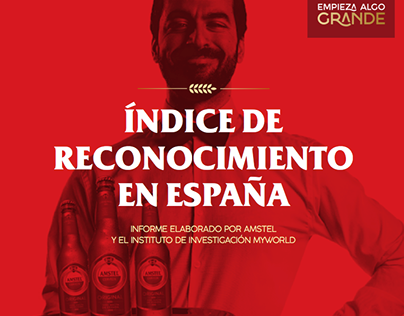 Amstel Original - Índice de reconocimiento en España