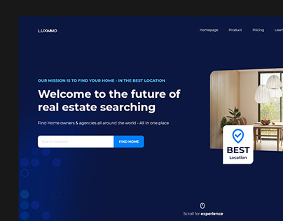 LUXiMMO - Real Estate Website