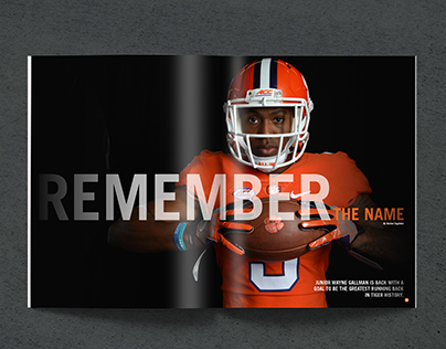 Orange: the Experience Magazine - Clemson University