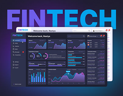 Project thumbnail - Dashboard | FinTech