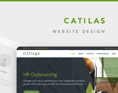 Catilas Website Design