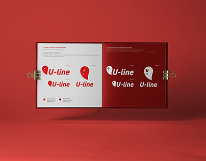U-line. Логотип, логобук