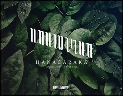 Hanacaraka Typeface