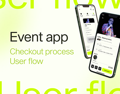 Event App / Checkout Process User Flow