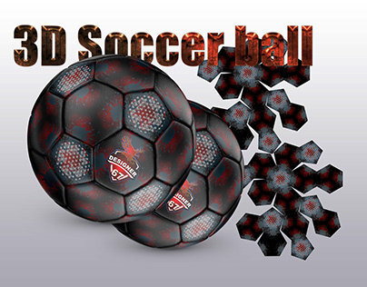 32 panel 3D Soccer Ball Design