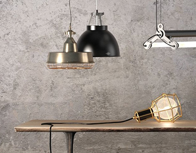 Curated Collections / 30 Industrial Lamps