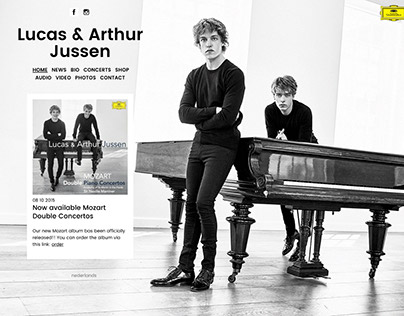 Lucas & Arthur Jussen Website