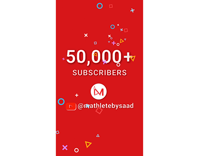 Mathlete - 50K subscribers celebration