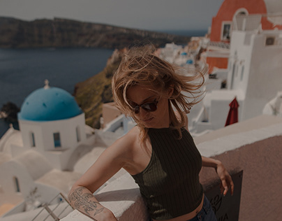 While she explores Greece