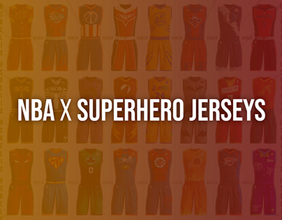 NBA x Superhero Jersey Concepts