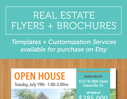 Real Estate Flyers and Brochure Templates