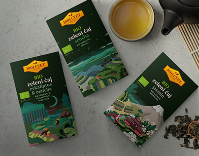 1001cvet green tea